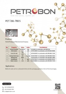 Datasheet (or Analysis) of PET BG-7810 S