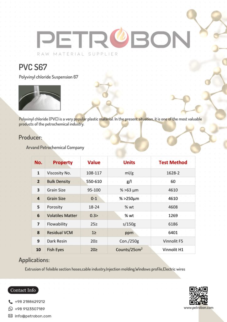Arvand PVC S67 Datasheet | www.petrobon.com