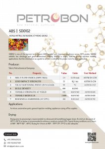 Tabriz ABS SD0152 Datasheet