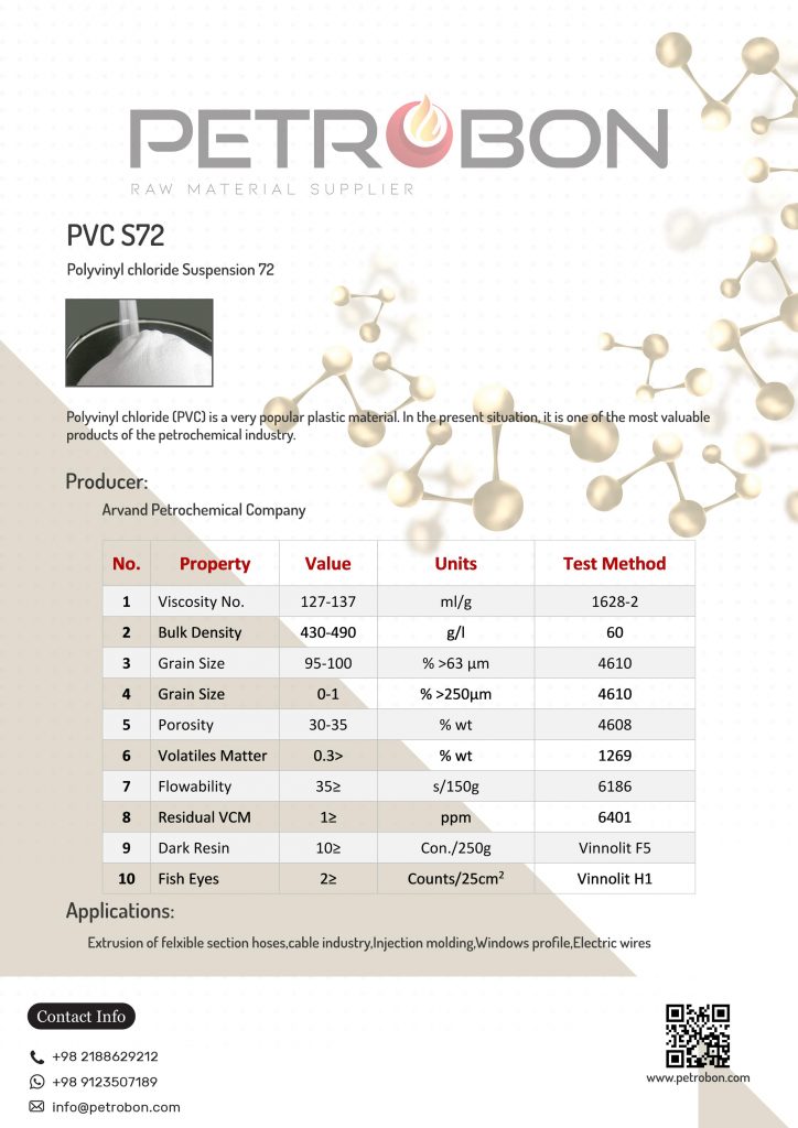 Arvand PVC S72 Datasheet | www.petrobon.com