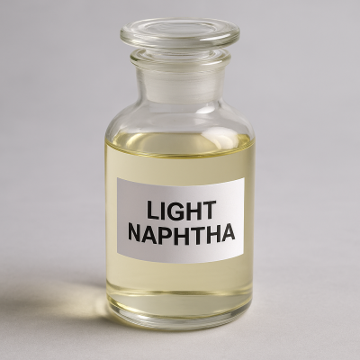 Light Naphtha in Glass Bottle