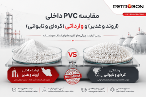 مقایسه PVC داخلی اروند، غدیرو وارداتی کره ای تایوانی