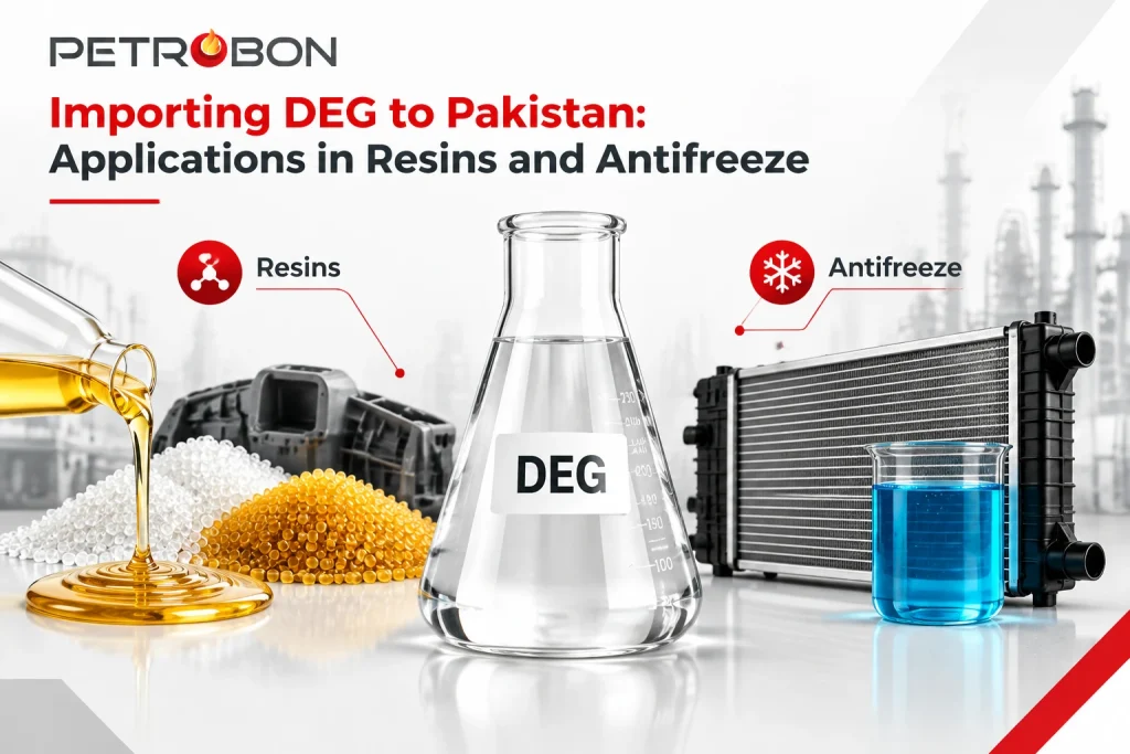 Importing DEG to Pakistan Applications in Resins and Antifreeze